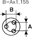 3 отверстия