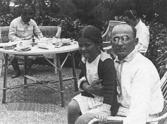 Лаврентий Берия с дочерью Сталина Светланой.